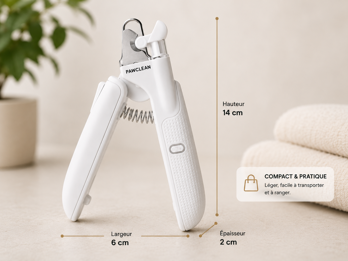 Coupe Ongles chien LED PawClean – Image 3